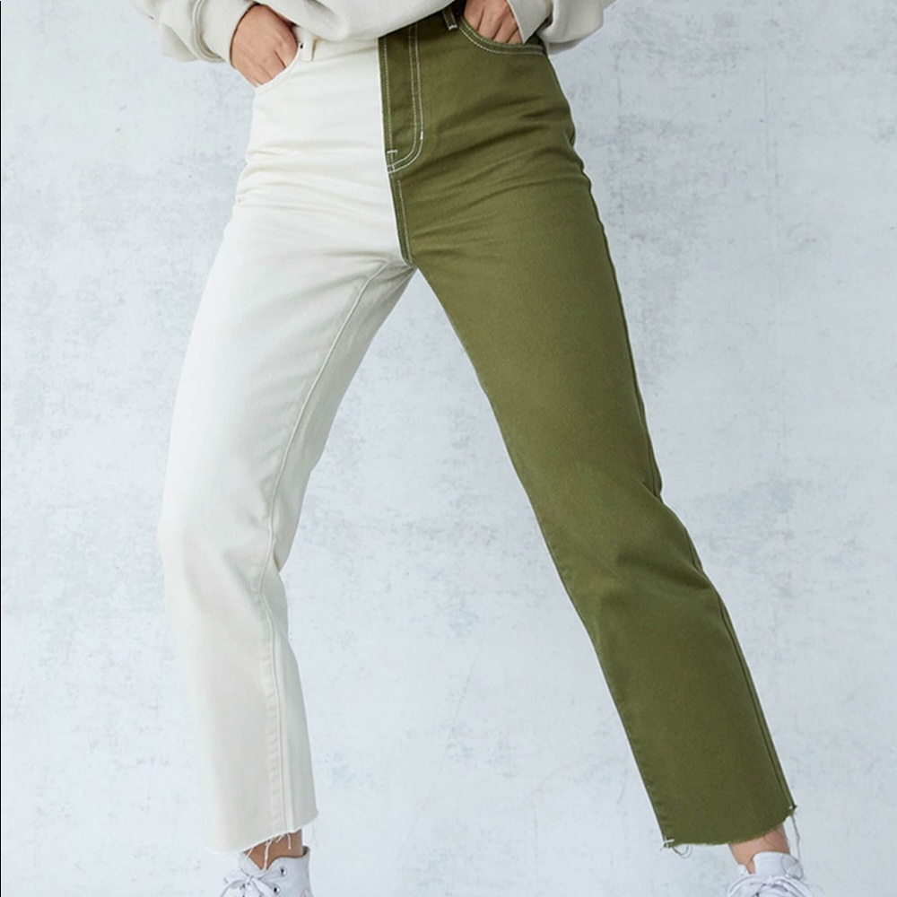 PacSun two tone jeans